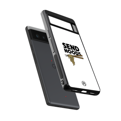 send noods back phone cover | glass case for Google Pixel 6A