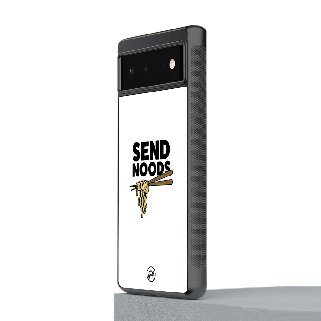 send noods back phone cover | glass case for google pixel 6
