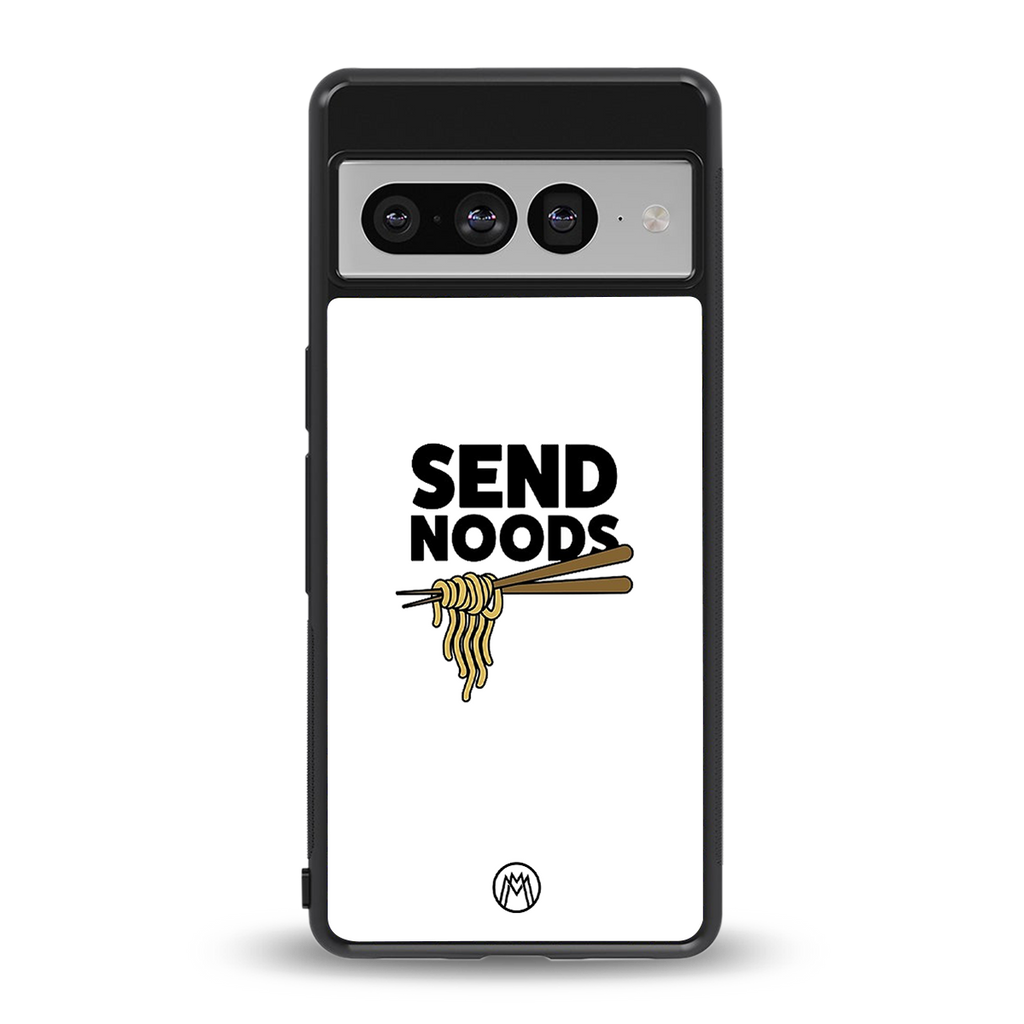 send noods back phone cover | glass case for google pixel 7 pro