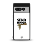 send noods back phone cover | glass case for google pixel 7 pro