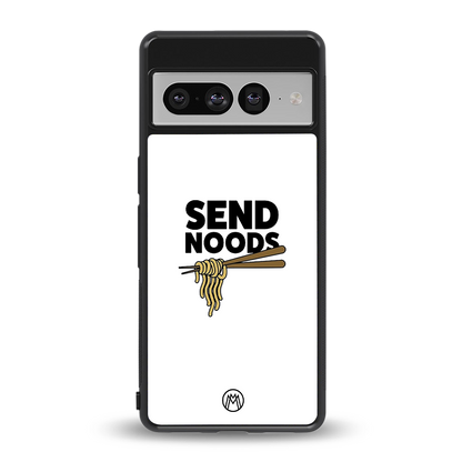 send noods back phone cover | glass case for google pixel 7 pro