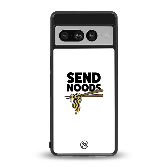 send noods back phone cover | glass case for google pixel 7 pro