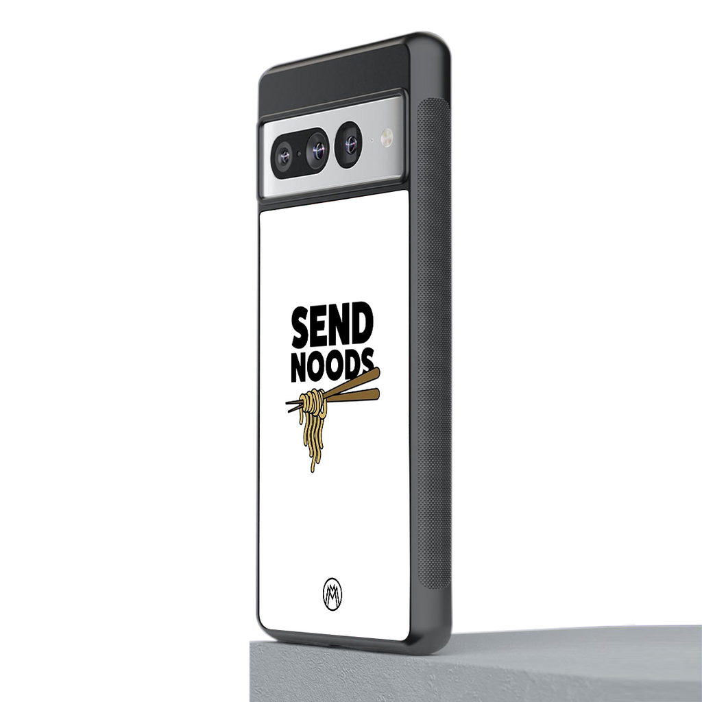 send noods back phone cover | glass case for google pixel 7 pro
