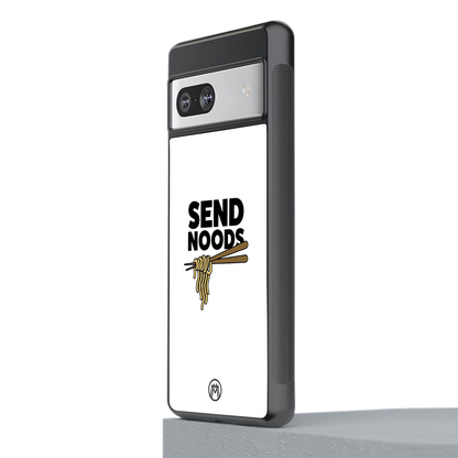send noods back phone cover | glass case for Google Pixel 7A