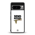send noods back phone cover | glass case for google pixel 8 pro