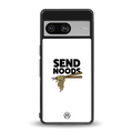 send noods back phone cover | glass case for Google Pixel 8