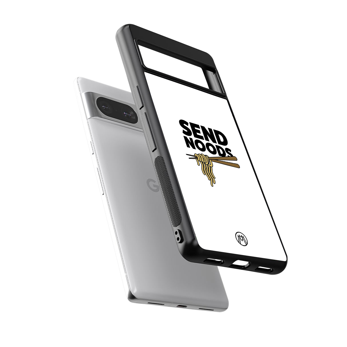 send noods back phone cover | glass case for Google Pixel 8