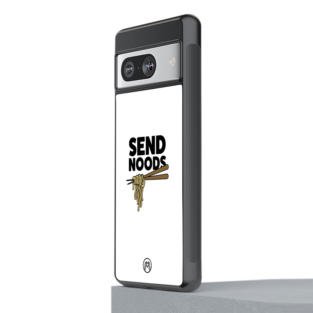 send noods back phone cover | glass case for Google Pixel 8