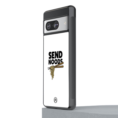 send noods back phone cover | glass case for Google Pixel 8
