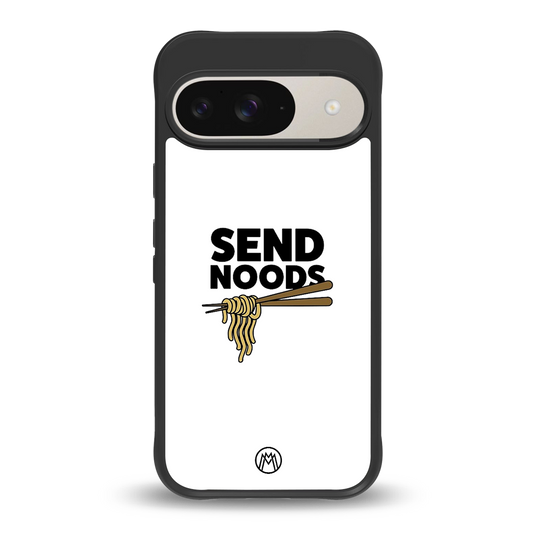 send noods back phone cover | glass case for google pixel 9