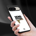 send noods back phone cover | glass case for google pixel 9