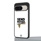 send noods back phone cover | glass case for google pixel 9