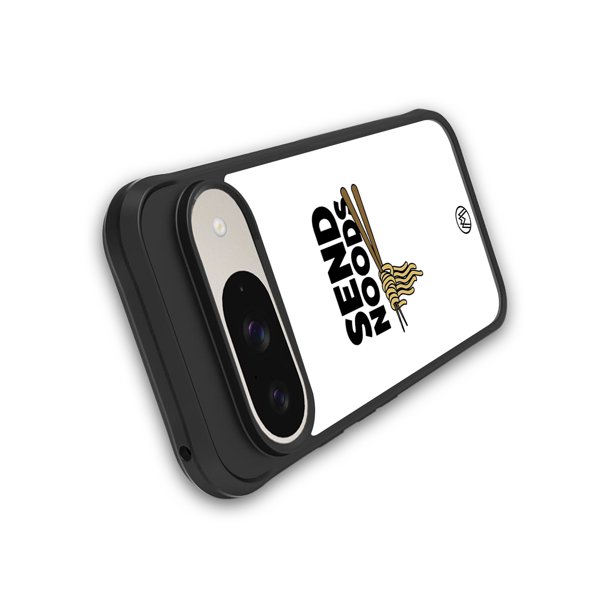 send noods back phone cover | glass case for google pixel 9