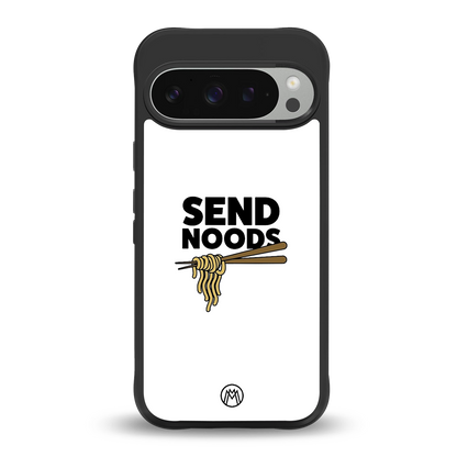 send noods back phone cover | glass case for google pixel 9 pro xl