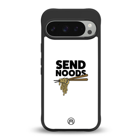 send noods back phone cover | glass case for google pixel 9 pro xl