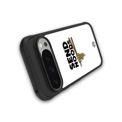 send noods back phone cover | glass case for google pixel 9 pro xl