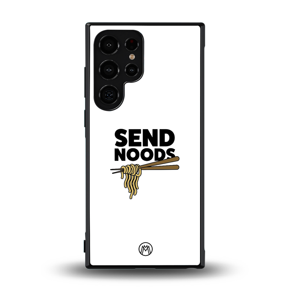 send noods back phone cover | glass case for samsung galaxy s23 ultra