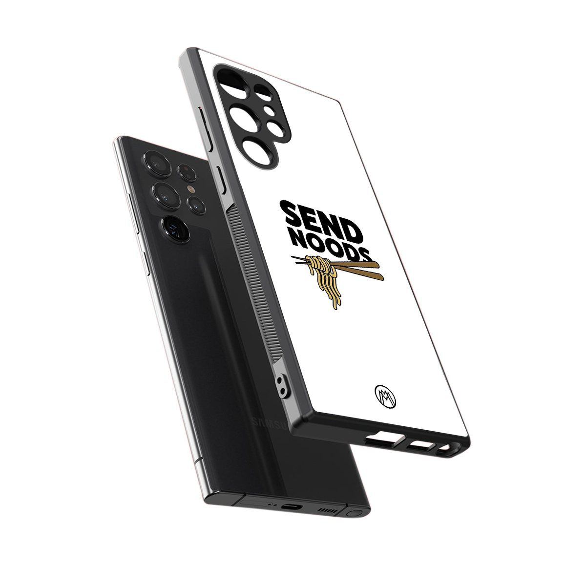 send noods back phone cover | glass case for samsung galaxy s23 ultra