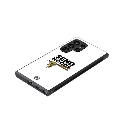 send noods back phone cover | glass case for samsung galaxy s23 ultra