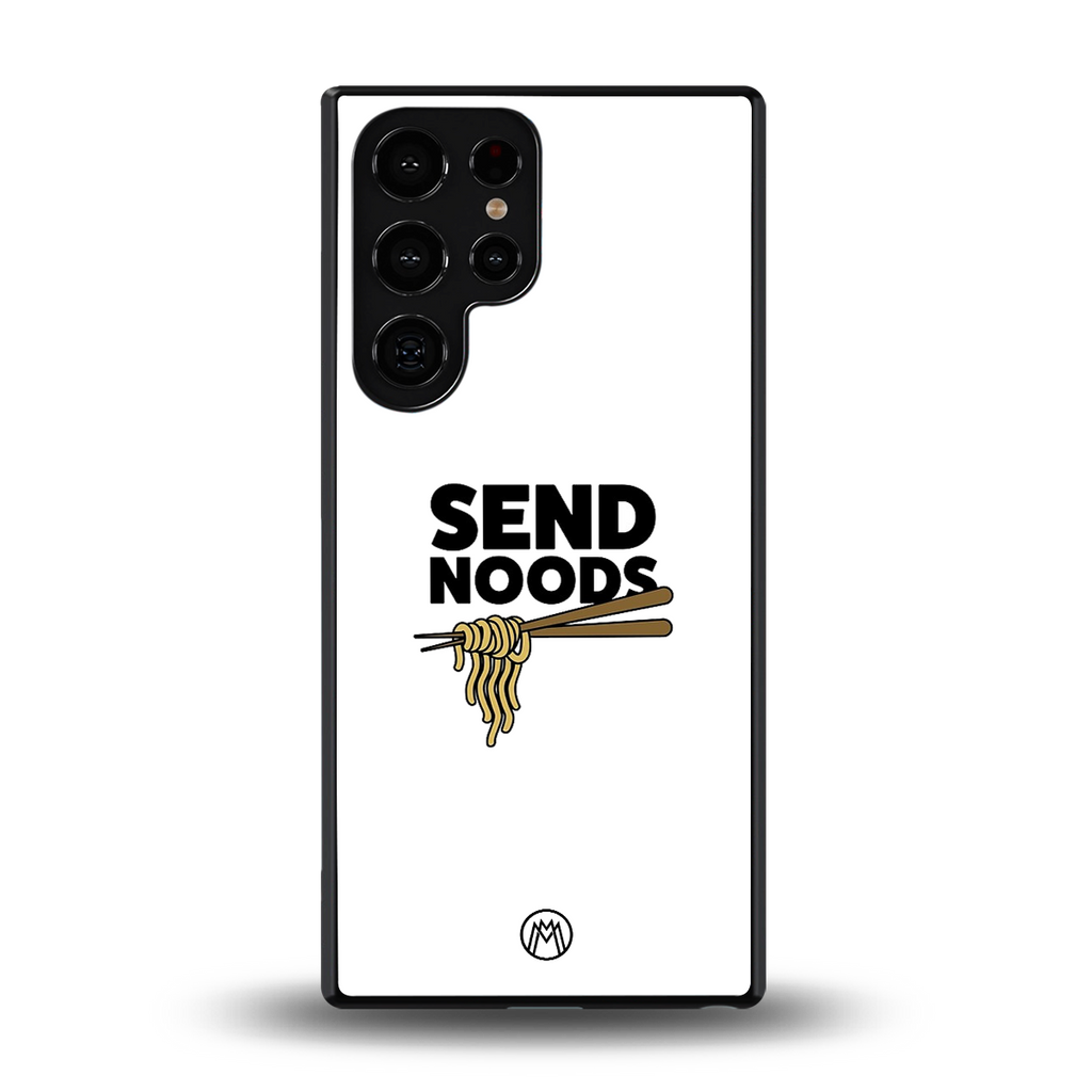 send noods back phone cover | glass case for samsung galaxy s25 ultra