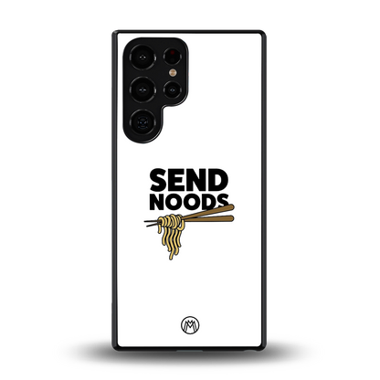 send noods back phone cover | glass case for samsung galaxy s25 ultra