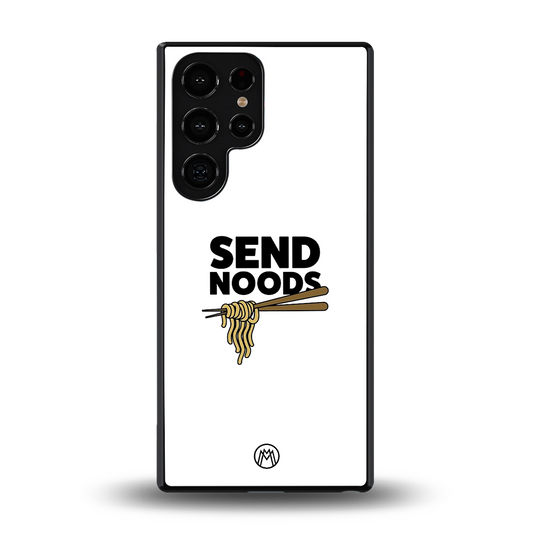 send noods back phone cover | glass case for samsung galaxy s25 ultra