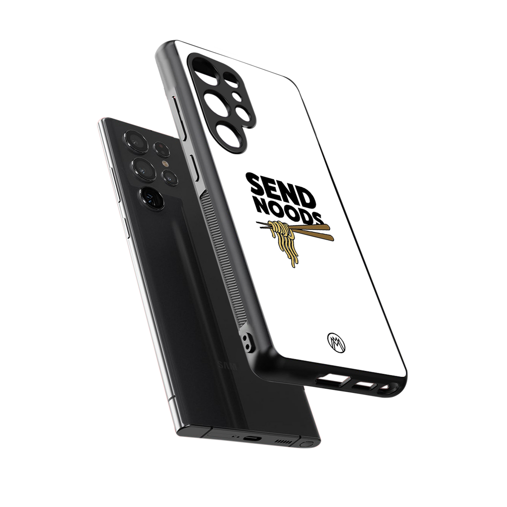 send noods back phone cover | glass case for samsung galaxy s25 ultra