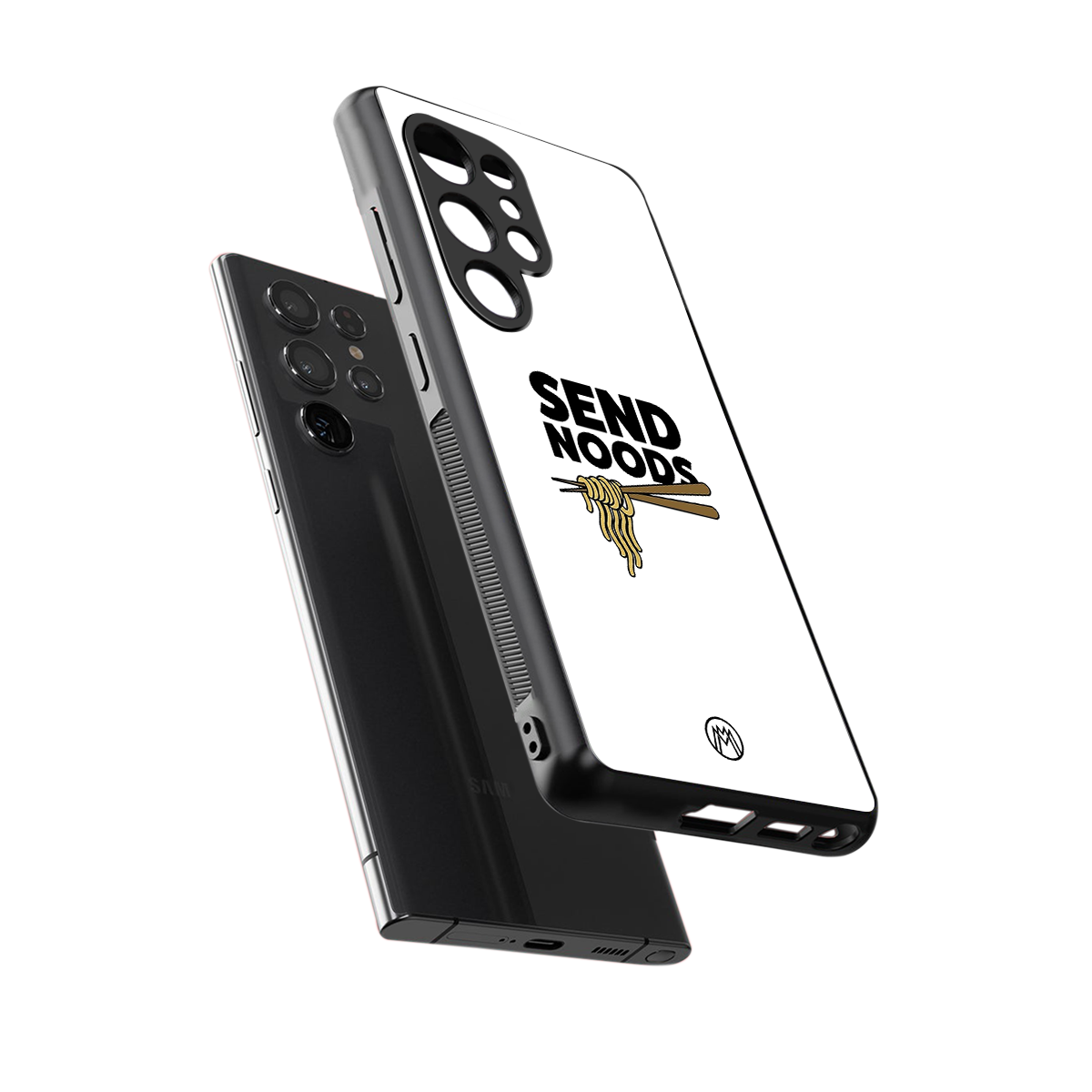 send noods back phone cover | glass case for samsung galaxy s25 ultra