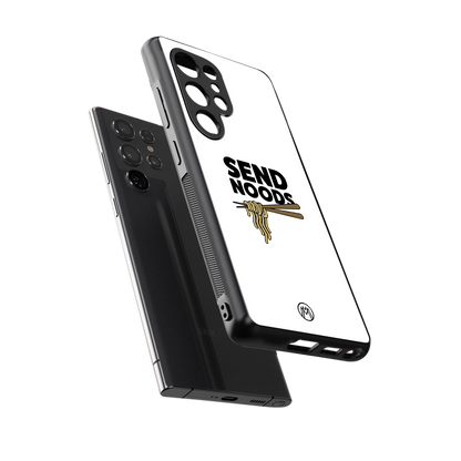 send noods back phone cover | glass case for samsung galaxy s25 ultra