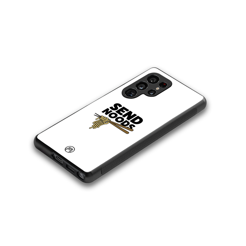 send noods back phone cover | glass case for samsung galaxy s25 ultra