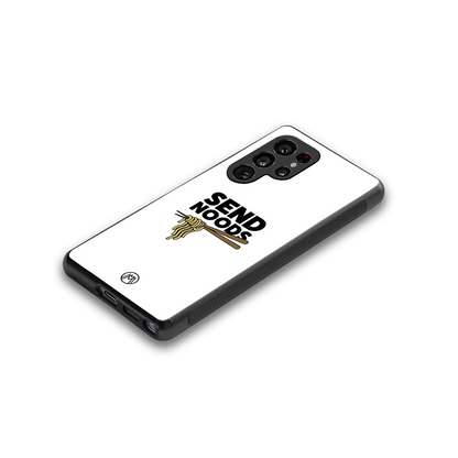 send noods back phone cover | glass case for samsung galaxy s25 ultra