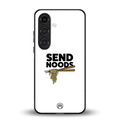send noods back phone cover | glass case for samsung galaxy s24