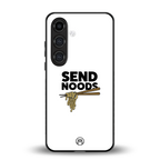 send noods back phone cover | glass case for samsung galaxy s24 plus