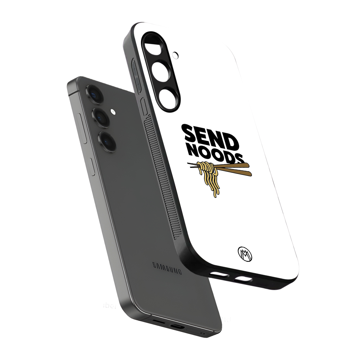 send noods back phone cover | glass case for samsung galaxy s24 plus