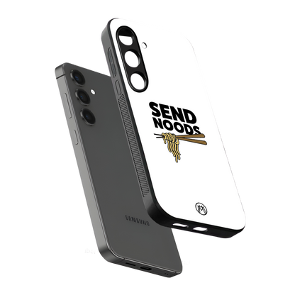 send noods back phone cover | glass case for samsung galaxy s23 fe