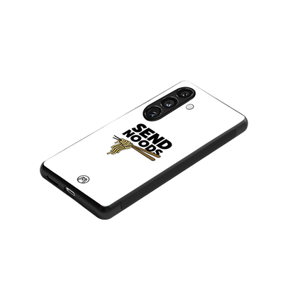 send noods back phone cover | glass case for samsung galaxy s23 fe