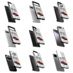 Durable Glass Back Mobile Case for iPhone, Samsung, OnePlus, Google Pixel, Redmi, Vivo, Oppo