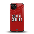 serial chiller netflix back phone cover | glass case for iphone 13