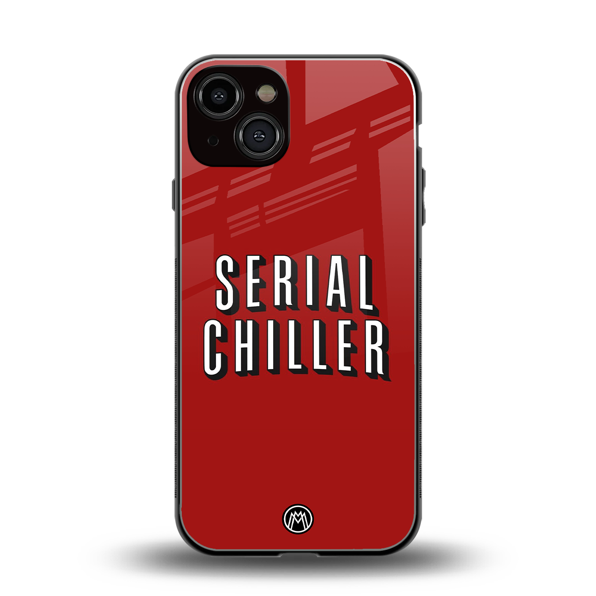 serial chiller netflix back phone cover | glass case for iphone 13