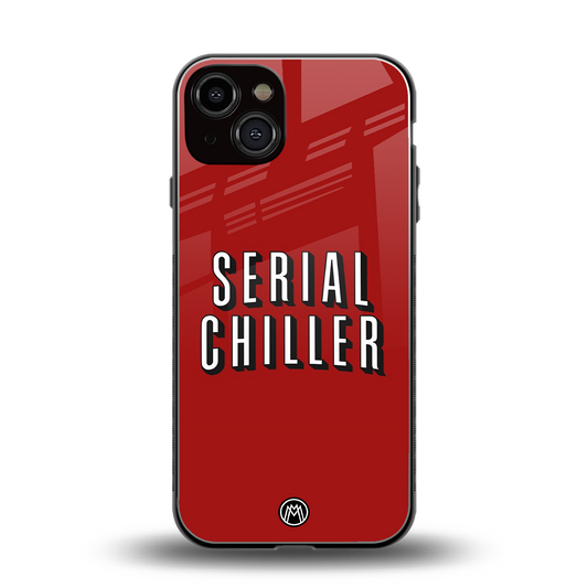 serial chiller netflix back phone cover | glass case for iphone 13