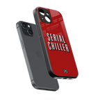 serial chiller netflix back phone cover | glass case for iphone 13