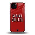 serial chiller netflix back phone cover | glass case for iphone 14 plus
