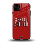 serial chiller netflix back phone cover | glass case for iphone 14 plus