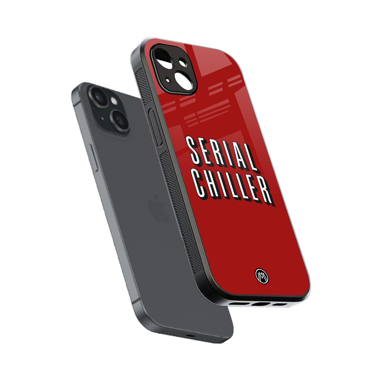 serial chiller netflix back phone cover | glass case for iphone 15 plus