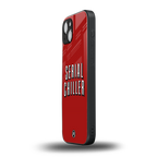 serial chiller netflix back phone cover | glass case for iphone 15 plus