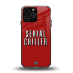 serial chiller netflix back phone cover | glass case for iphone 15 pro max