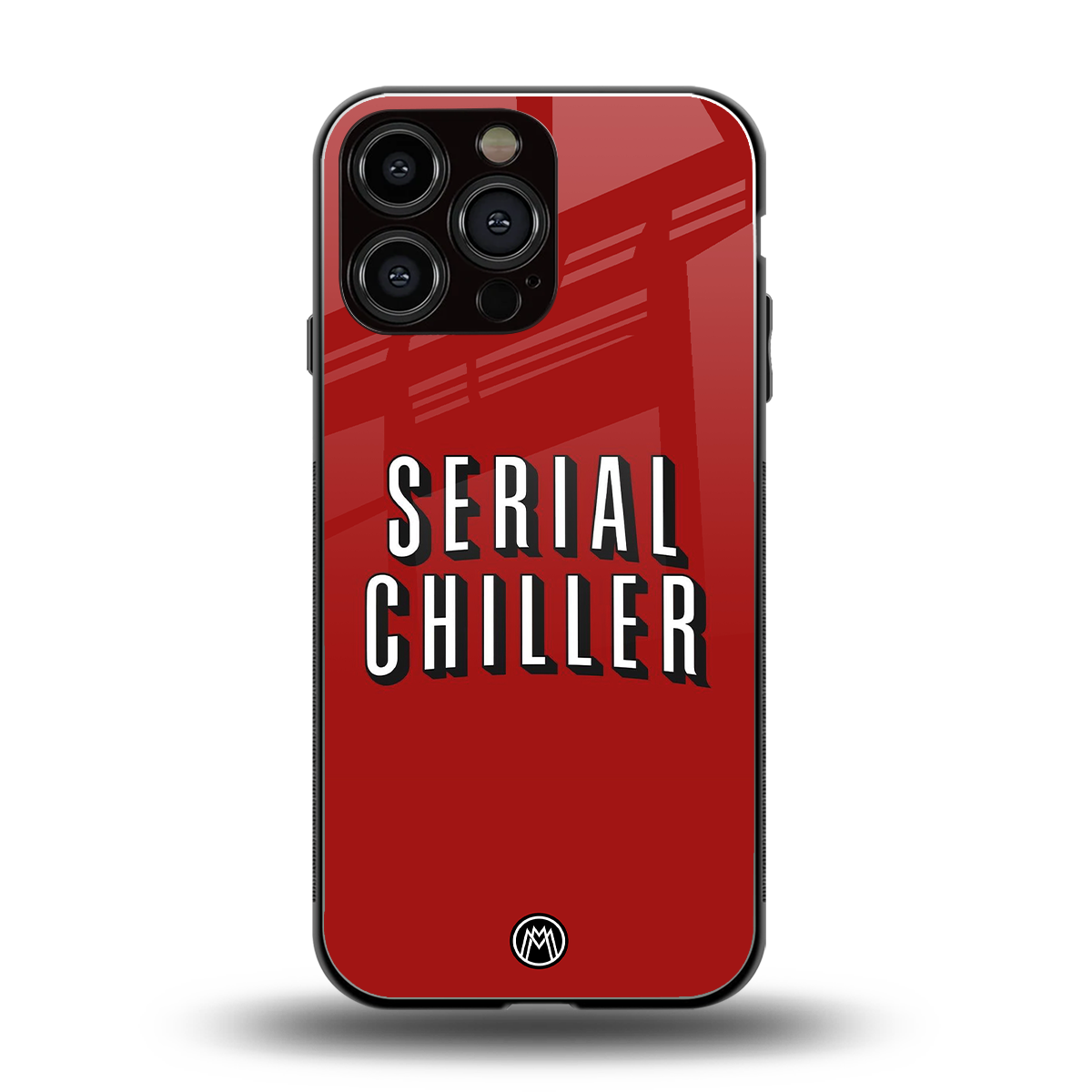 serial chiller netflix back phone cover | glass case for iphone 15 pro max