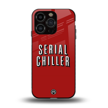 serial chiller netflix back phone cover | glass case for iphone 15 pro