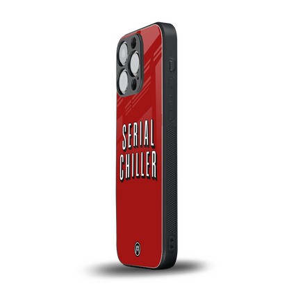 serial chiller netflix back phone cover | glass case for iphone 15 pro