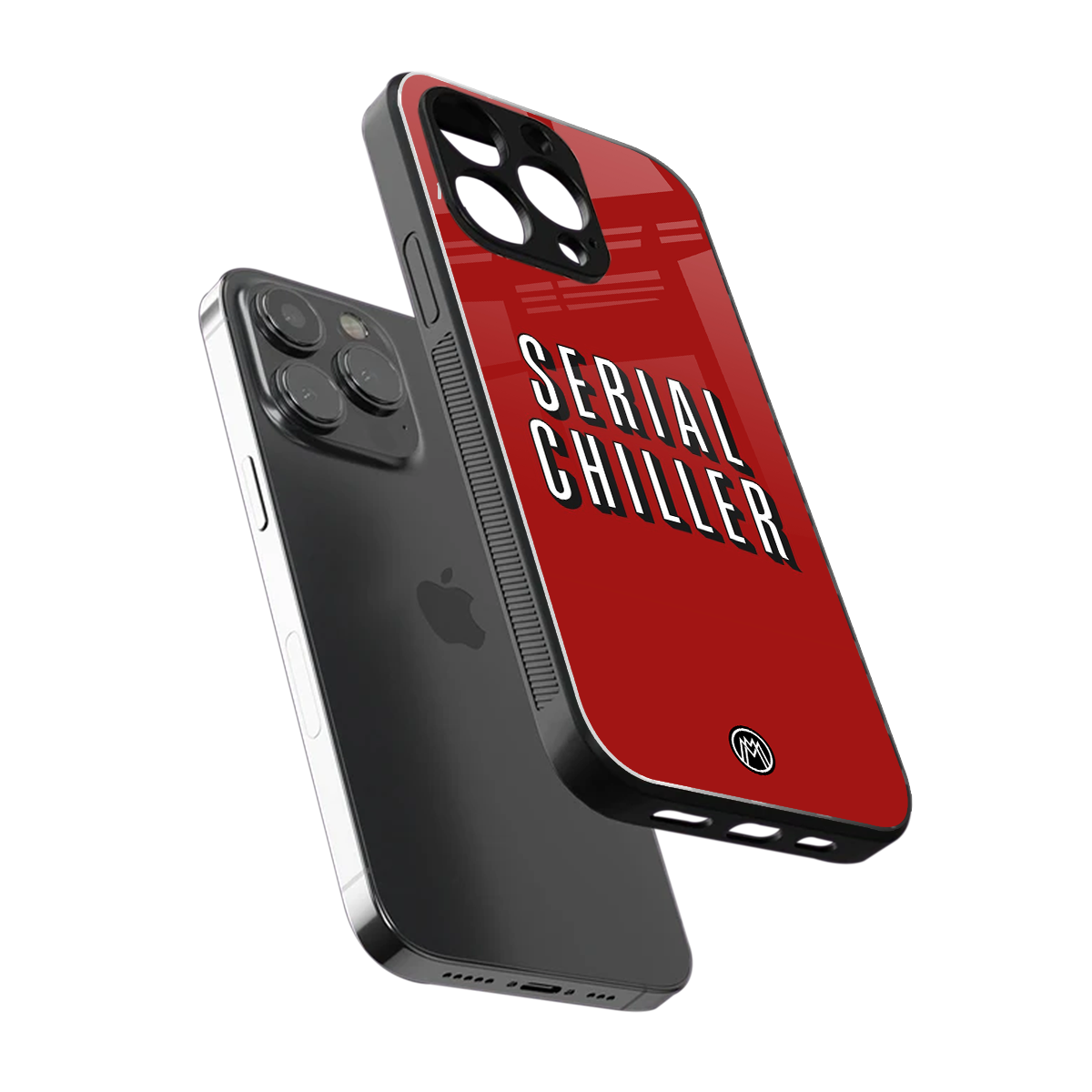 serial chiller netflix back phone cover | glass case for iphone 15 pro